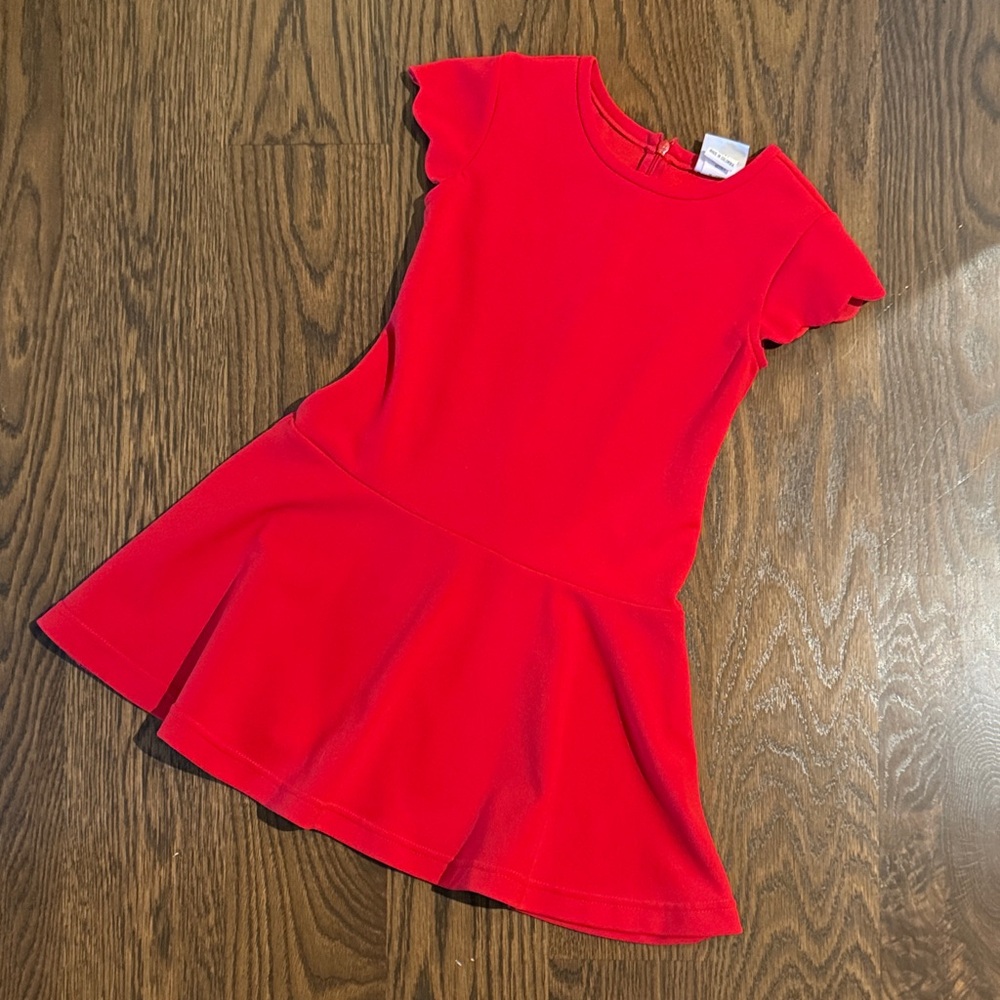 Florence Eiseman Vibrant Red Kids Dress